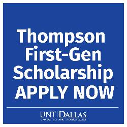 Thompson First-Generation Scholarship