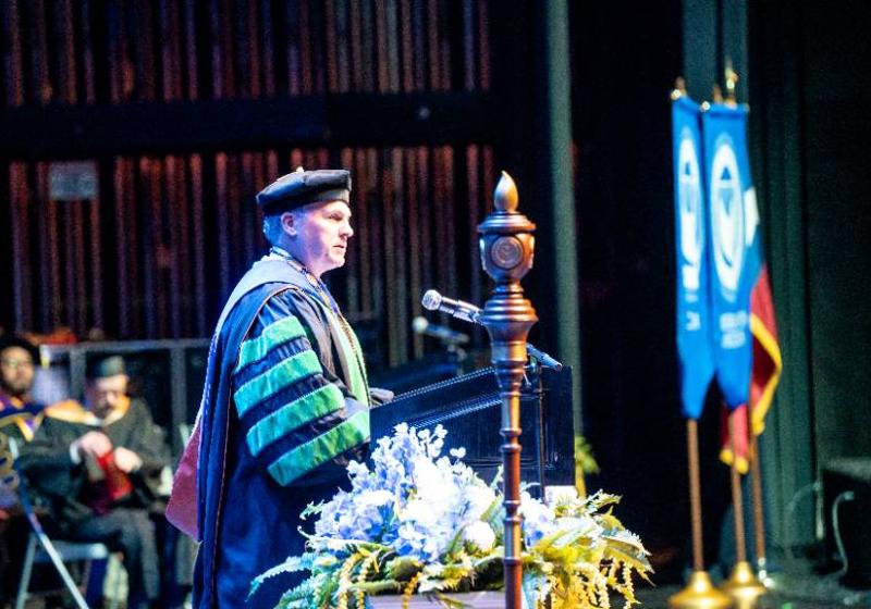 president von eschenbach at commencement