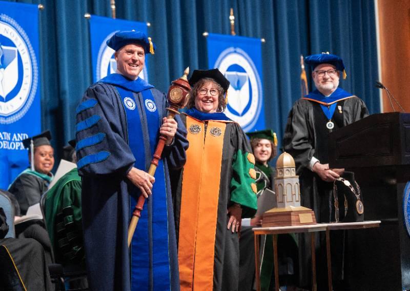 President von Eschenbach at His Investiture Ceremony on May 1, 2026