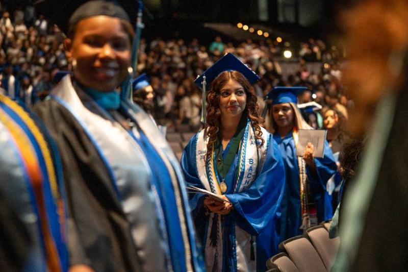 Graduates Prepare to Receive Their Diplomas at UNT Dallas Commencement on May 12, 2026