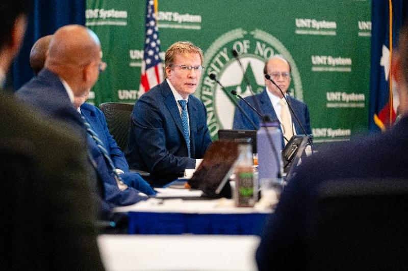 UNT System Regent Dr. John Scott Jr. Asks the Students What Advocacy Means to Them