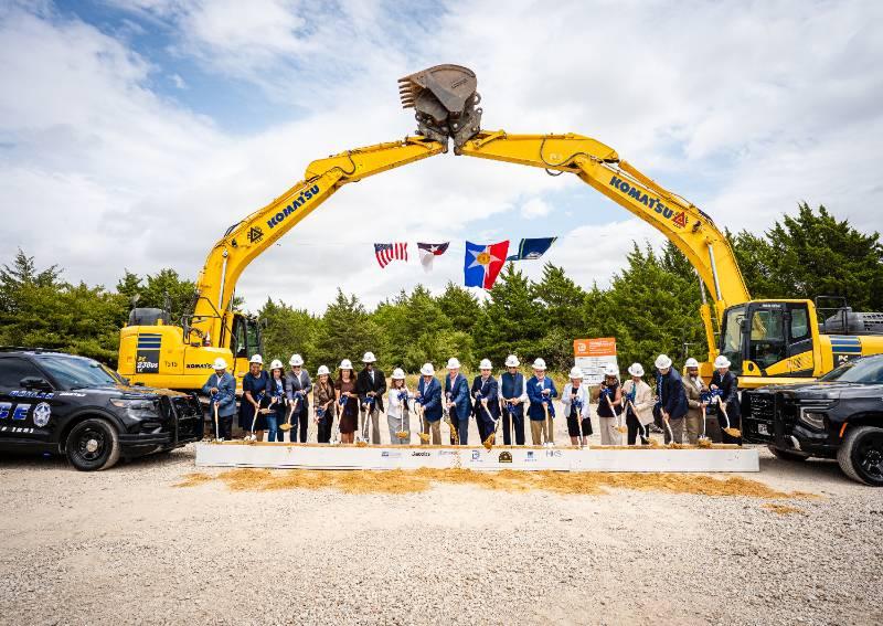 UNT Dallas President Warren von Eschenbach and UNT System Chancellor Michael Williams Were Among Leaders and Dignitaries Shoveling Dirt at the LETC Groundbreaking Ceremony on Sept. 3, 2026