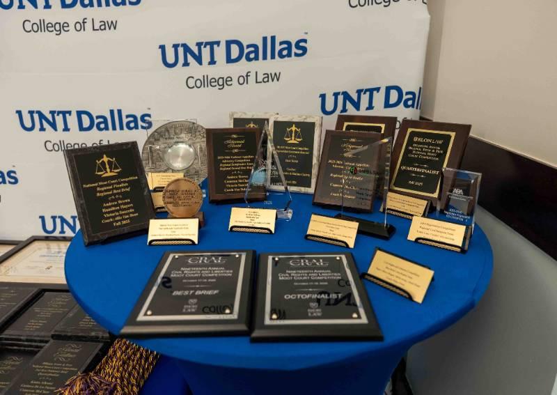 Multiple Awards Received by UNT Dallas College of Law Advocacy Teams