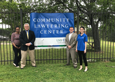 UNT Dallas Community Lawyering Centers Staff and Faculty