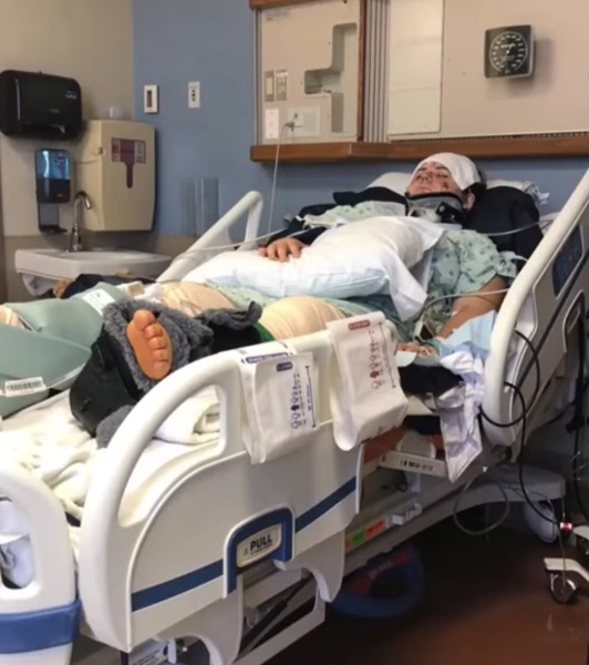 Maddie Mansell Recovering After Surgery at Methodist Dallas Hospital in August 2021