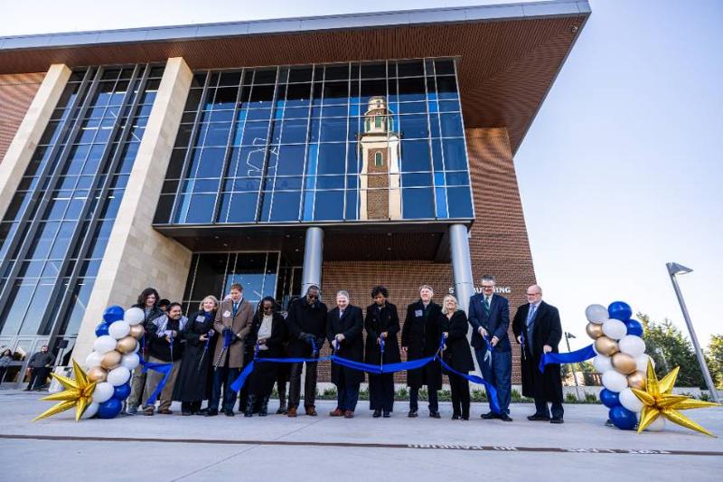 University and Community Leaders Celebrate the STEM Building's Ribbon-Cutting in December 2025