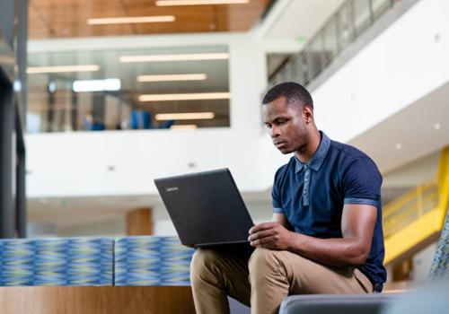 School of Business graduate DeWayelon Paige