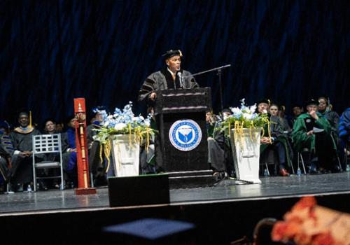 roland parrish at unt dallas spring 2026 commencement
