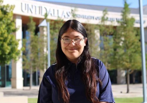 newman civic fellow and sga president julisa morones luna