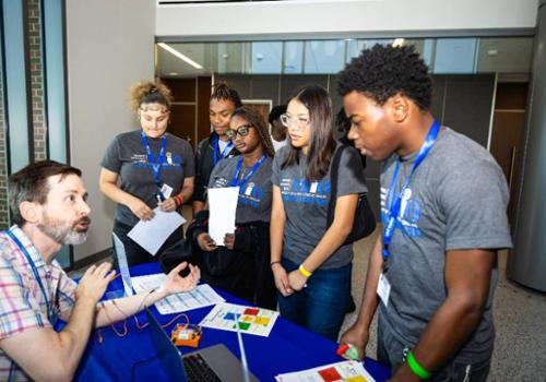 TRIO students at 2026 summer symposium