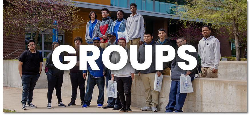 Group tours of main campus